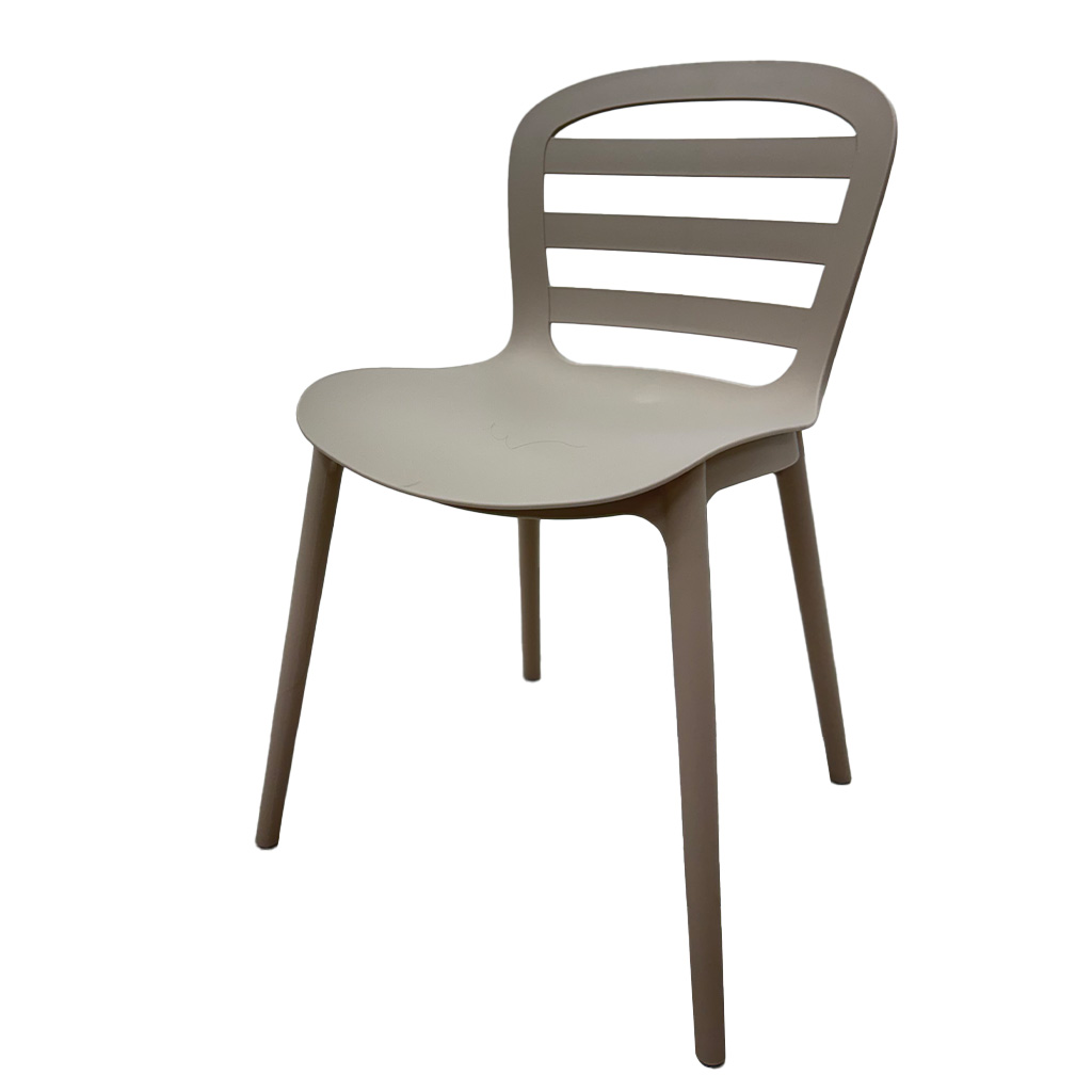 [TK-SI-78] SILLA PLASTICA TAUPE