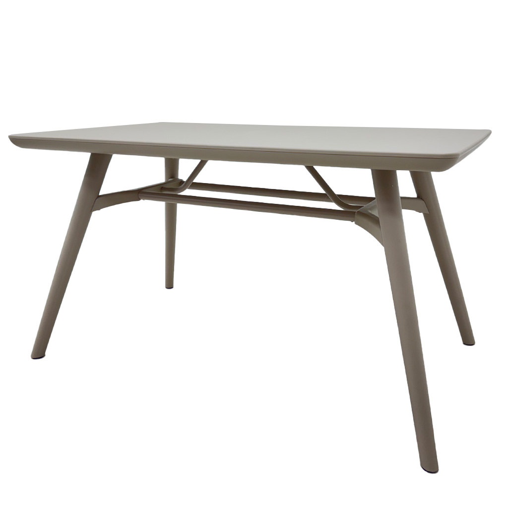 [TK-MS-60] MESA PLASTICA 134CMX78CMX74.5CM TAUPE