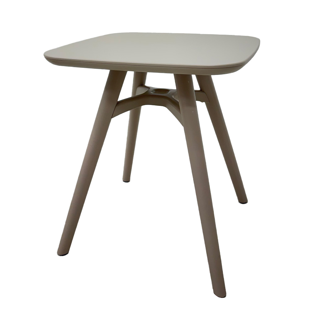 [TK-MS-61] MESA PLASTICA 71CMX71CMX74.5CM TAUPE