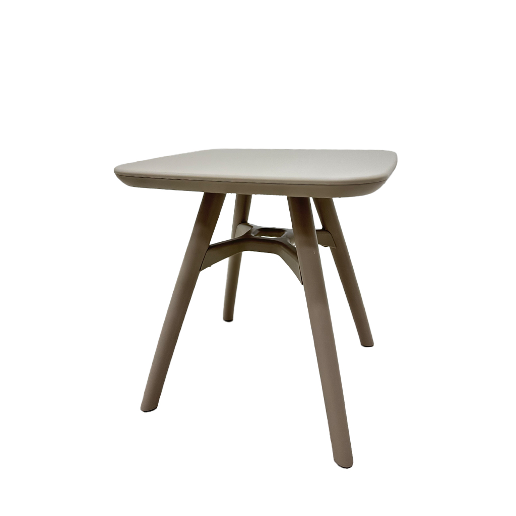 [TK-MS-63] MESA PLASTICA 51CMX51CMX51.5CM TAUPE