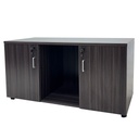 MESA AUXILIAR CON PUERTAS 120CMX50CMX62CM