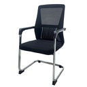 SILLA ESPERA MALLA NEGRA