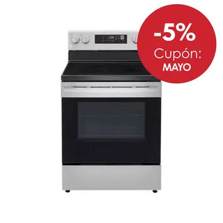 LG Cocina Eléctrica 30" color Plateado LREL6321S