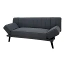 SOFÁ CAMA TELA LINO GRIS
