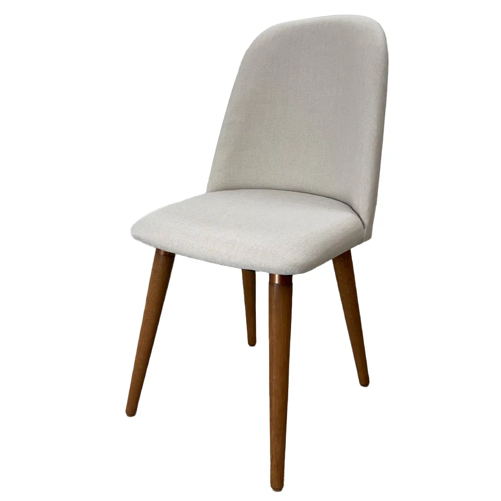 SILLA COMEDOR MADERA BEIGE