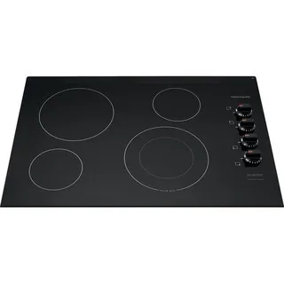 [DTF-FG00115] Frigidaire Plantilla Eléctrica empotrable de 30" 4 quemadores Negro FFEC3025UB