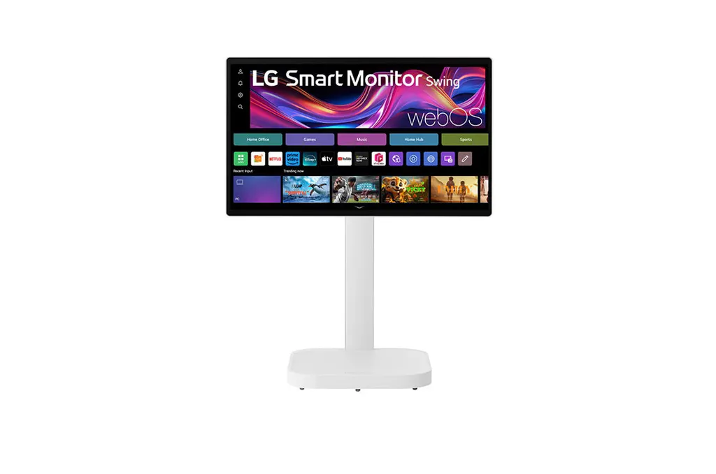 [DTF-LG00056] LG Monitor Inteligente Swing de 31.5 pulgadas 4K UHD IPS con Pantalla Táctil y Soporte Rodante. 32U889SA