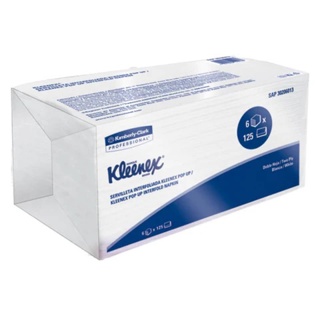 [DTF-KC00166] Kimberly Clark kleenex servilleta food 2hjs pop up 6x6x125hjs blanca