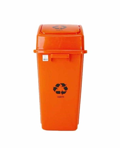 [TK-BAS-10] Basurero reciclaje naranja