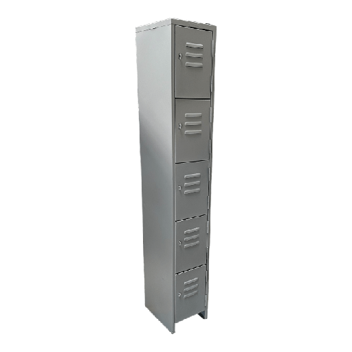[MC-LK-15] Locker metalico de 5 espacios